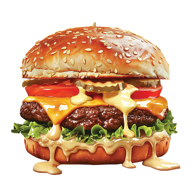 giant hamburger with lots of_15780820